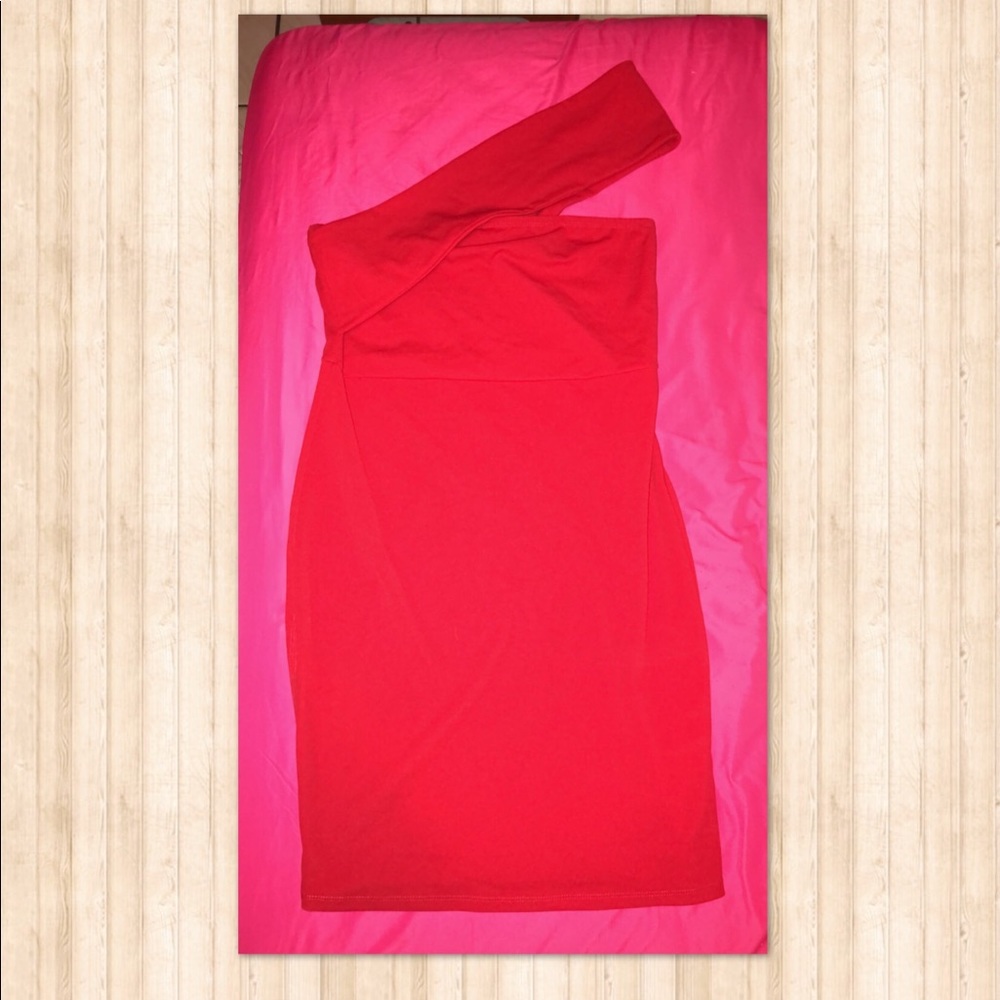 Red dress